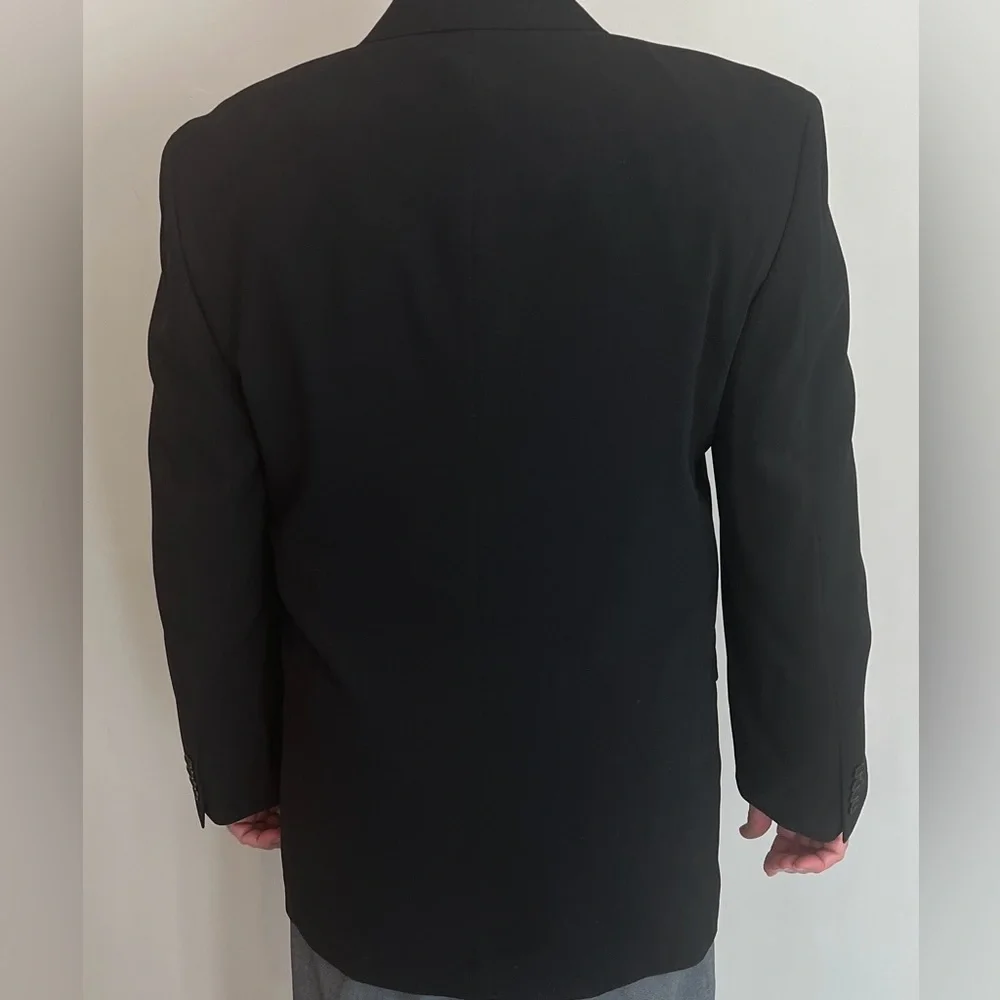 NWT Alfani Elegant Black Suit Men’s Jacket size L - Picture 8 of 9